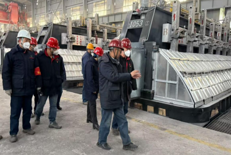 工投公司領(lǐng)導帶隊開展春節(jié)前安全大檢查